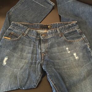 Just Cavalli Blue Boot Cut Jeans
